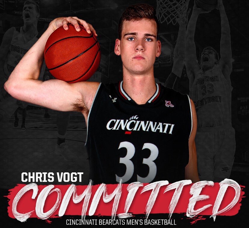 Chris Vogt transfers from NKU to UC – The Front Office News