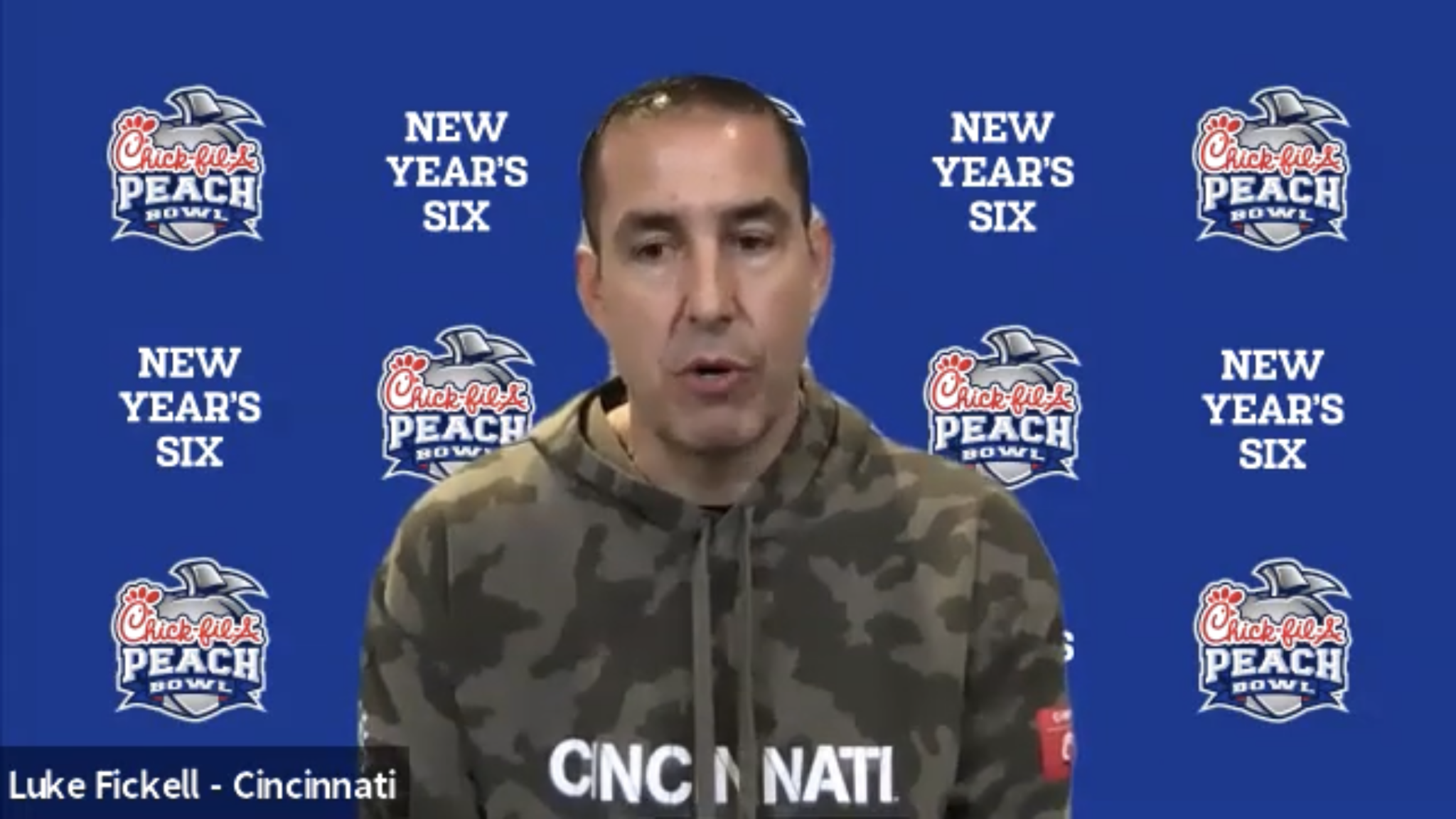 Chick FilA Peach Bowl Fickell and Smart talk about Friday’s matchup