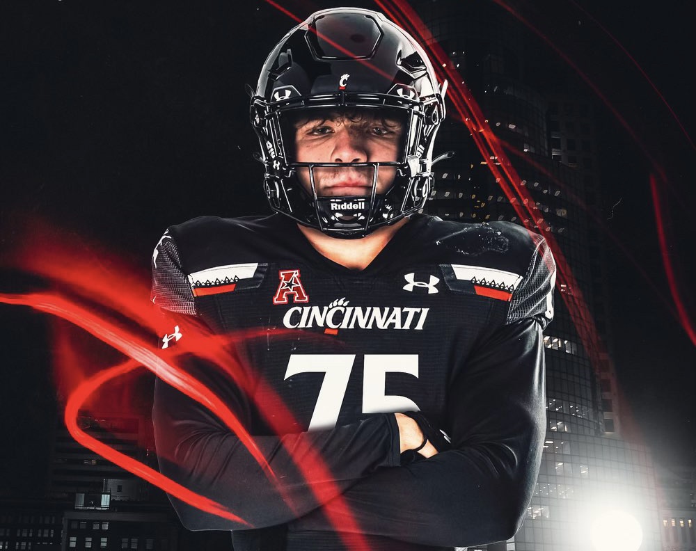 Miamisburg OT A J Salley Becomes The First Commit Of The Bearcats 2023 