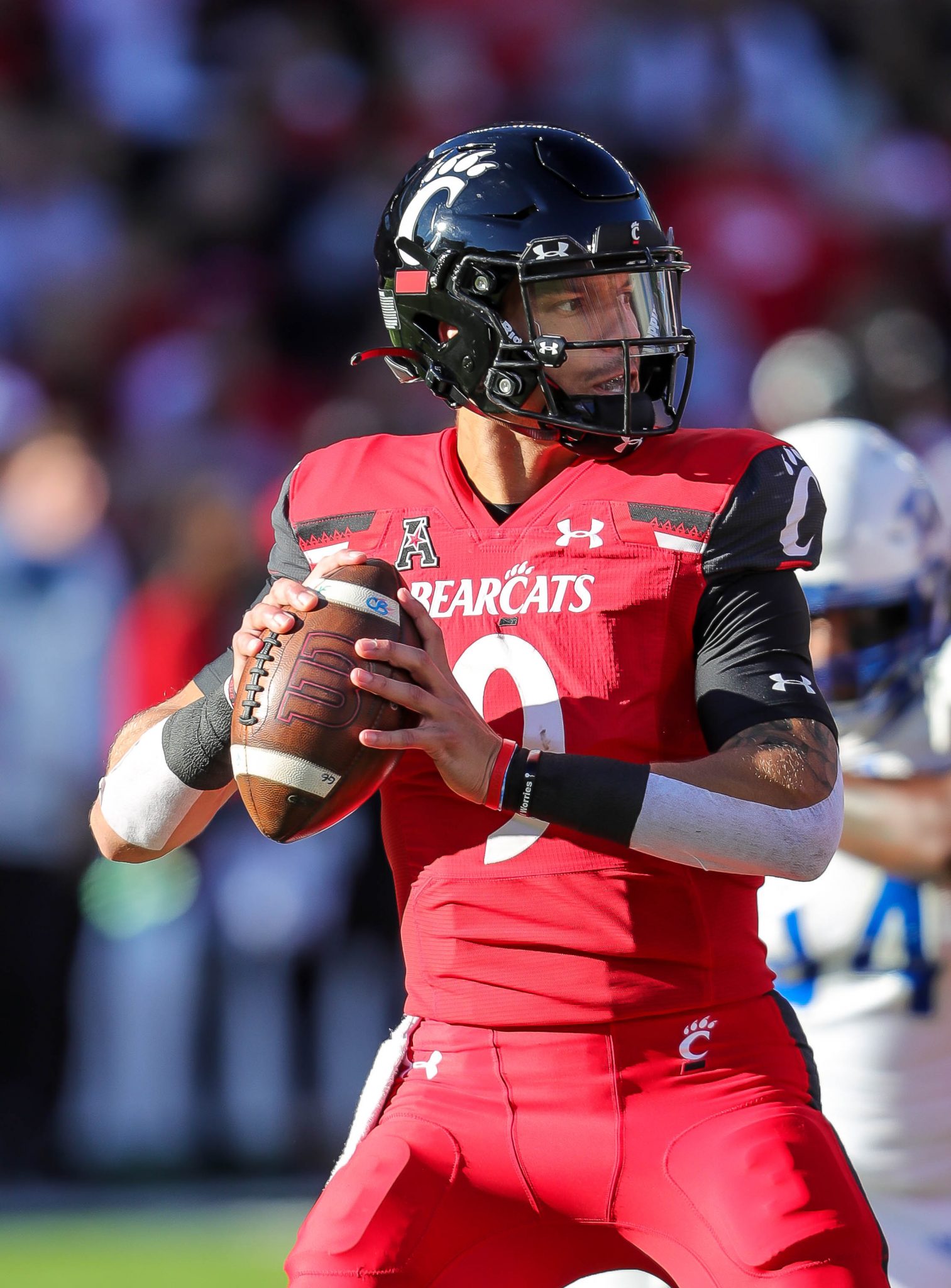 Bearcats QB Desmond Ridder is the All-Time AAC Leader in Total Yards ...